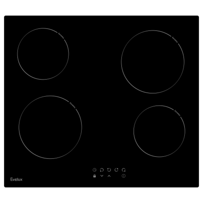 Встраиваемая варочная панель электрическая EVELUX HEV 640 B