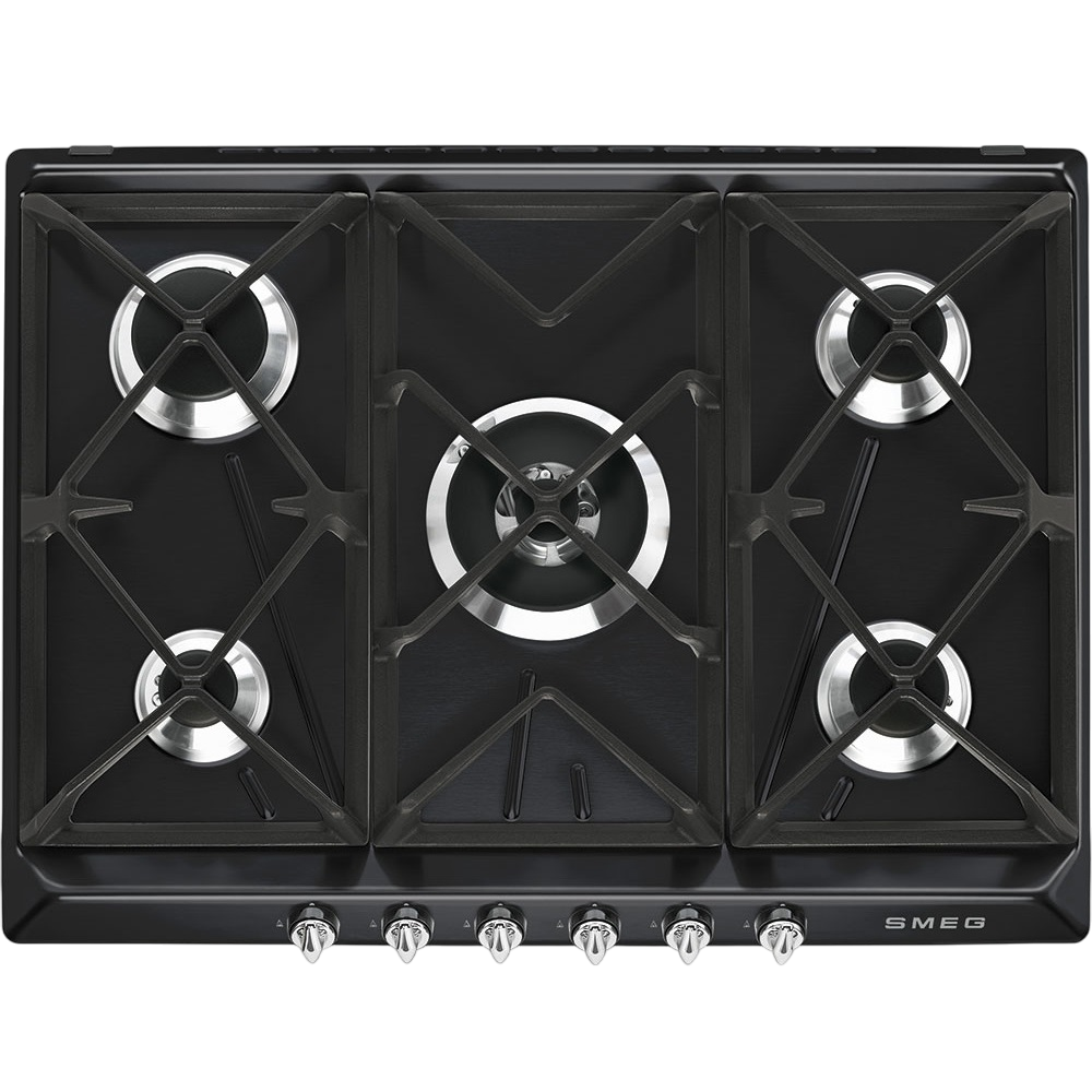 Встраиваемая газовая панель SMEG SR975NGH
