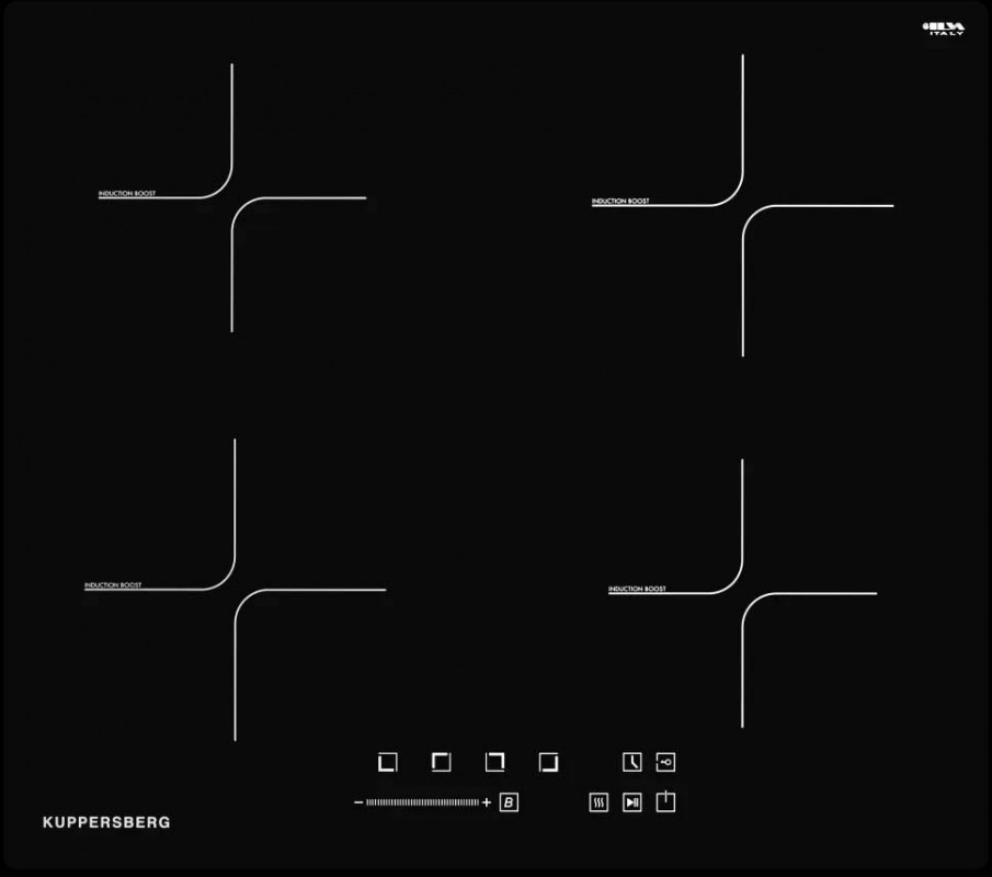 Встраиваемые индукционные панели Kuppersberg ICS 607