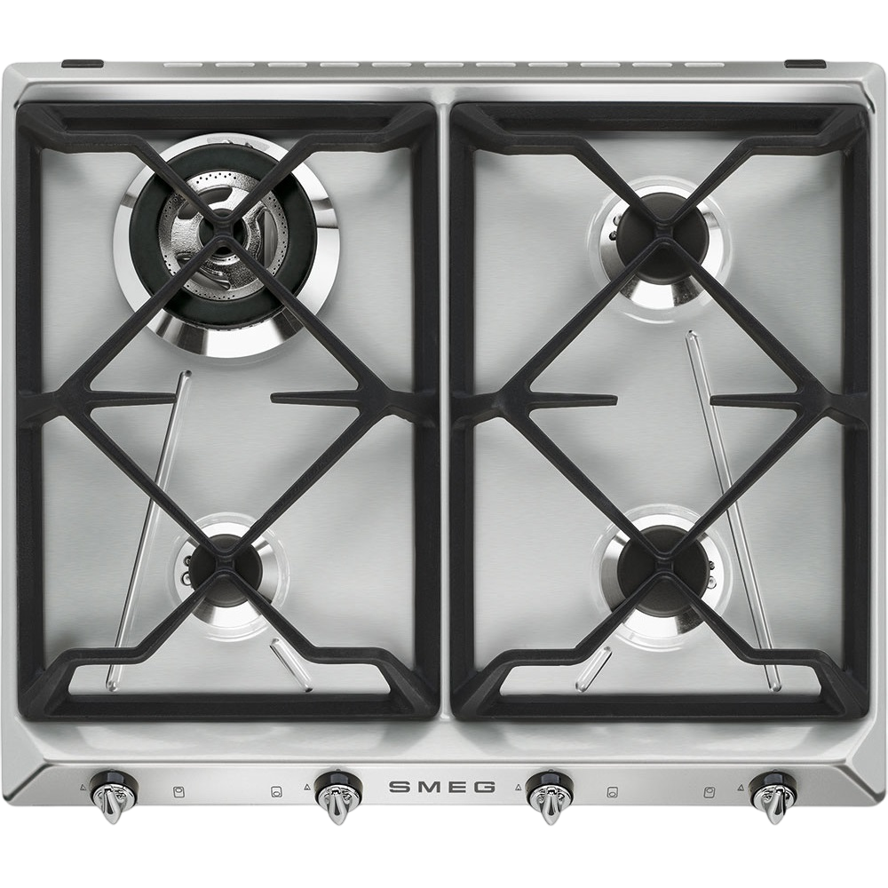 Встраиваемая газовая панель SMEG SR964XGH