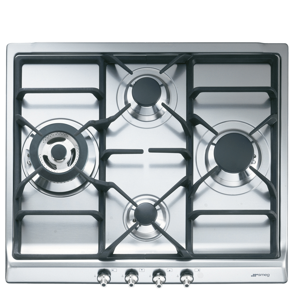 Встраиваемые газовые панели SMEG SER60SGH3