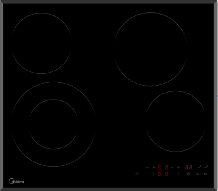 Электрическая варочная поверхность HiLight Midea MCH64407F
