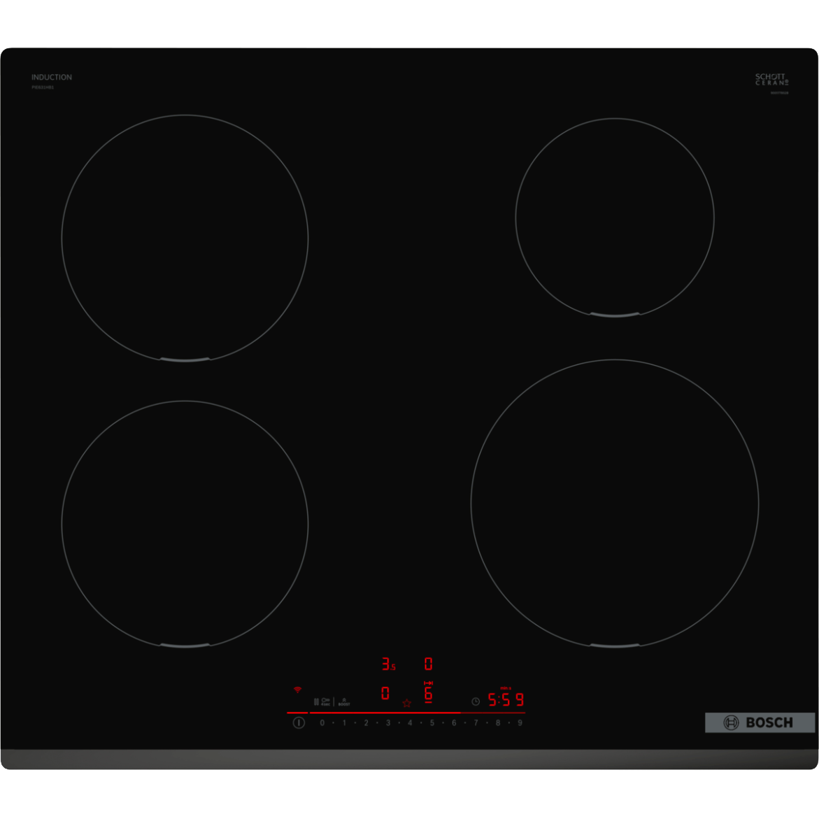 Встраиваемая индукционная панель BOSCH PIE631HB1E