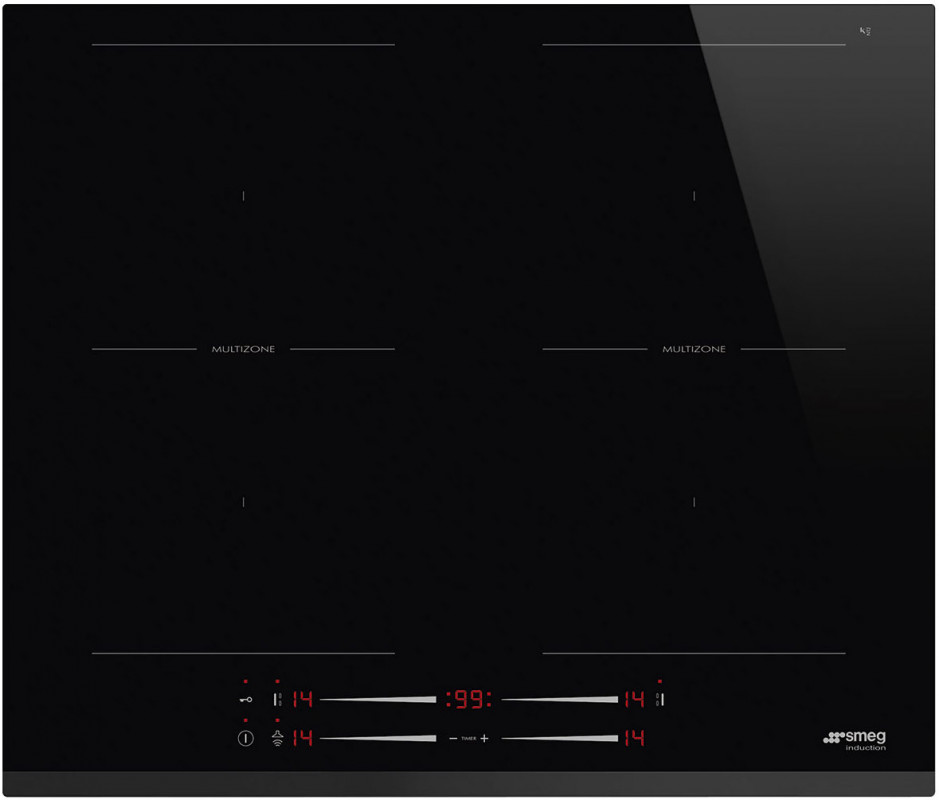 Встраиваемые индукционные панели SMEG SI2M7643B