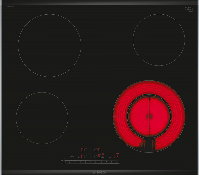 Встраиваемая электрическая панель BOSCH PKF675FP2E