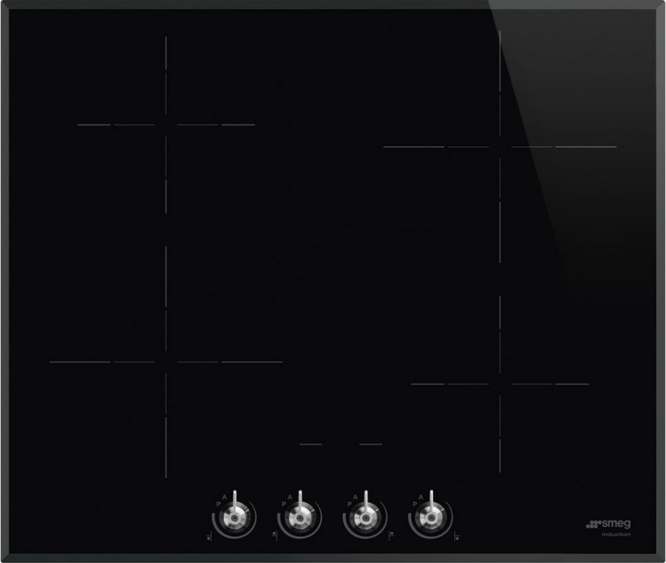 Встраиваемые индукционные панели SMEG SI364BM