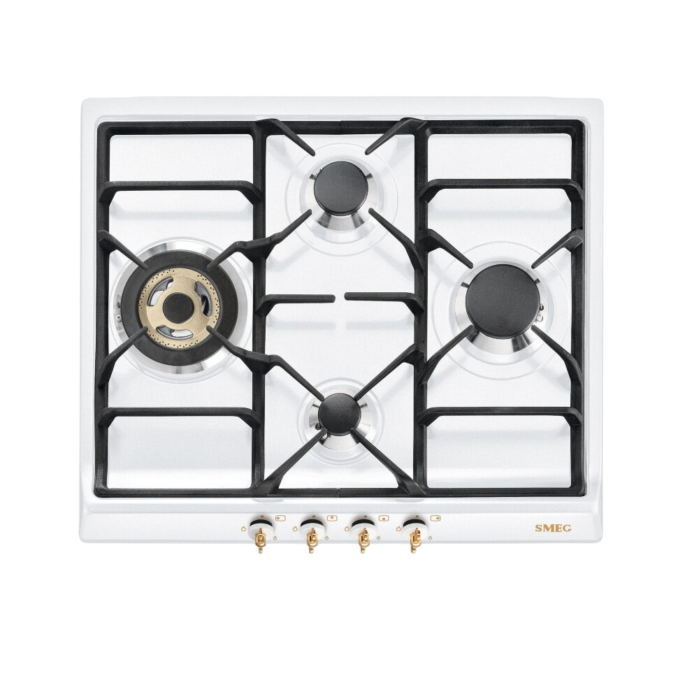 Встраиваемые газовые панели SMEG SPR864BGH