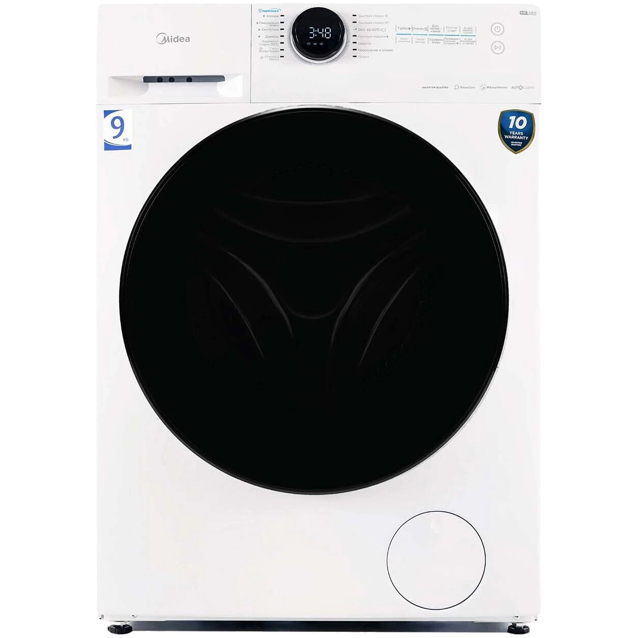 Стиральная машина MIDEA MF200W90WBS/W-RU