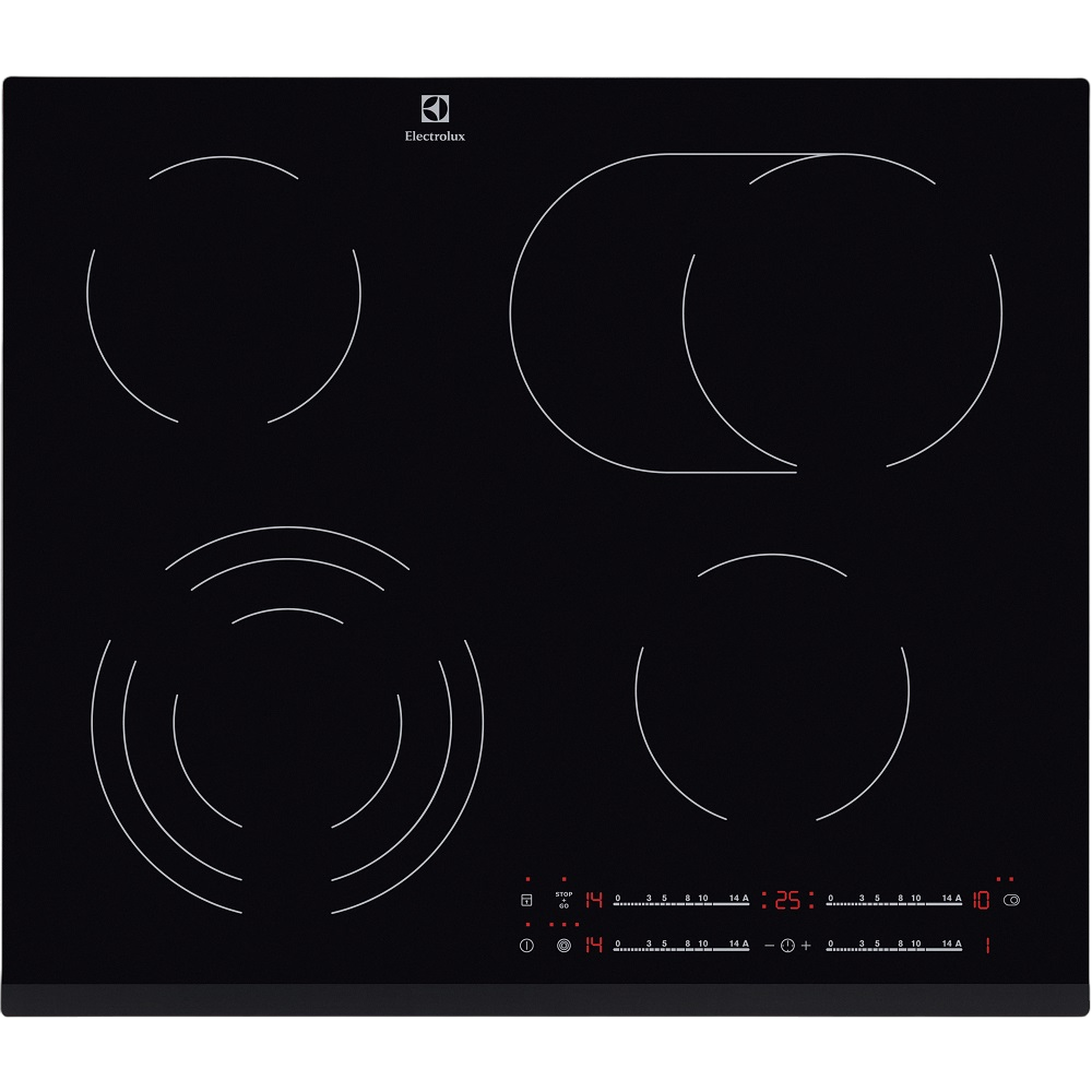 Встраиваемая электрическая панель ELECTROLUX EHF6547FXK