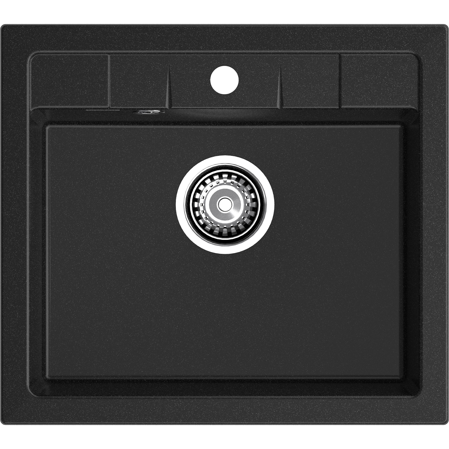 Кухонная мойка GRANFEST QUADRO Q-561 black