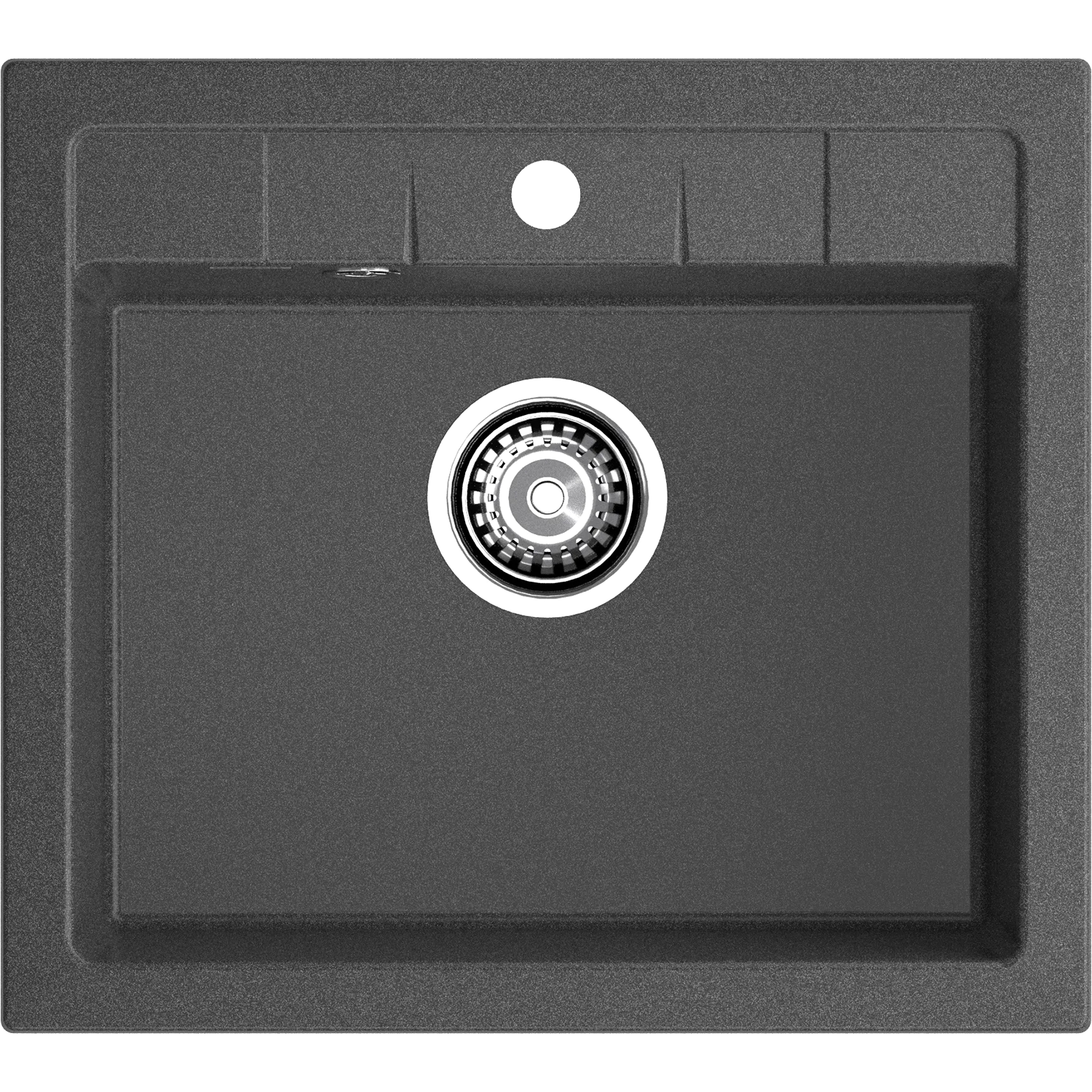 Кухонная мойка GRANFEST QUADRO Q-561 graphite