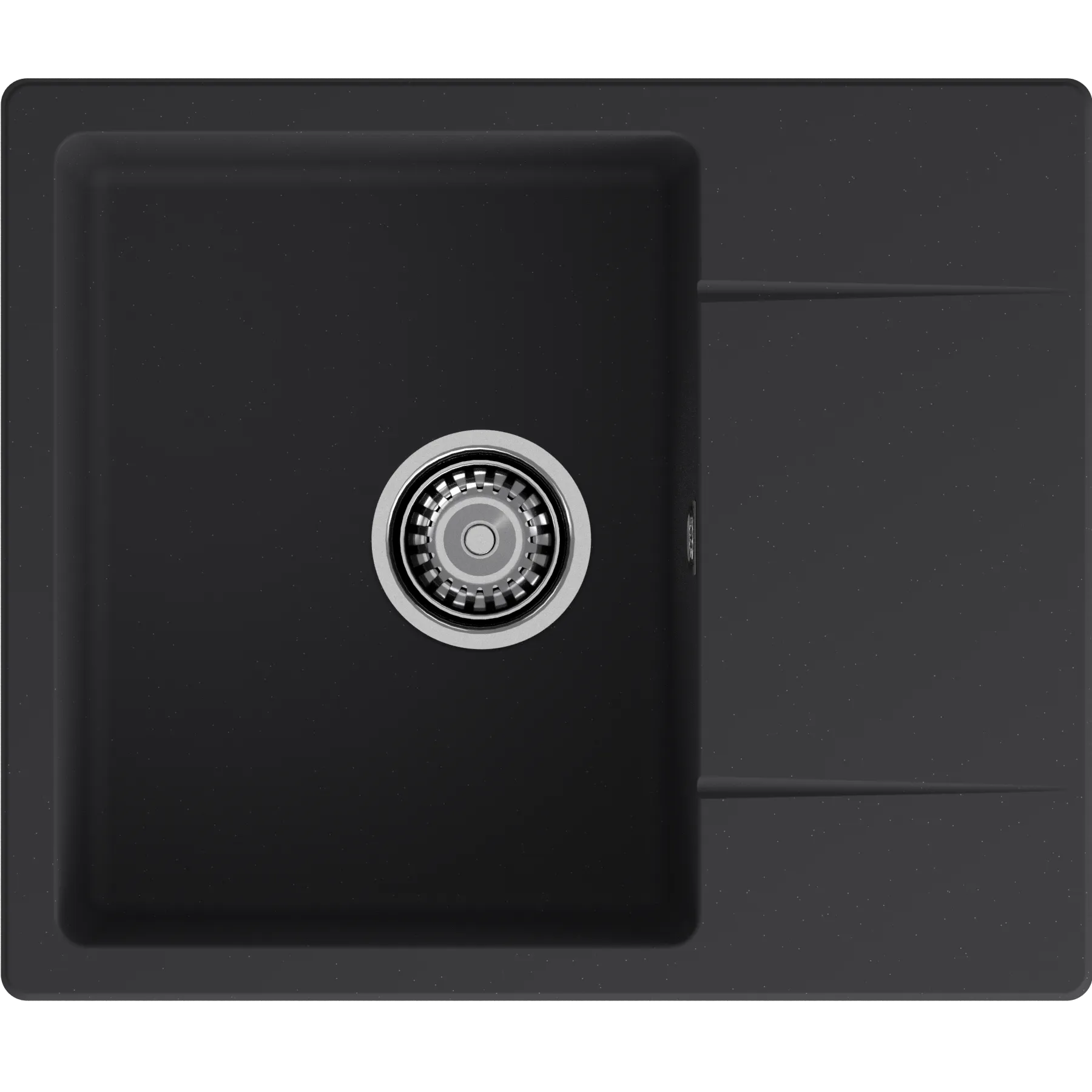 Кухонная мойка GRANFEST URBAN 258L black