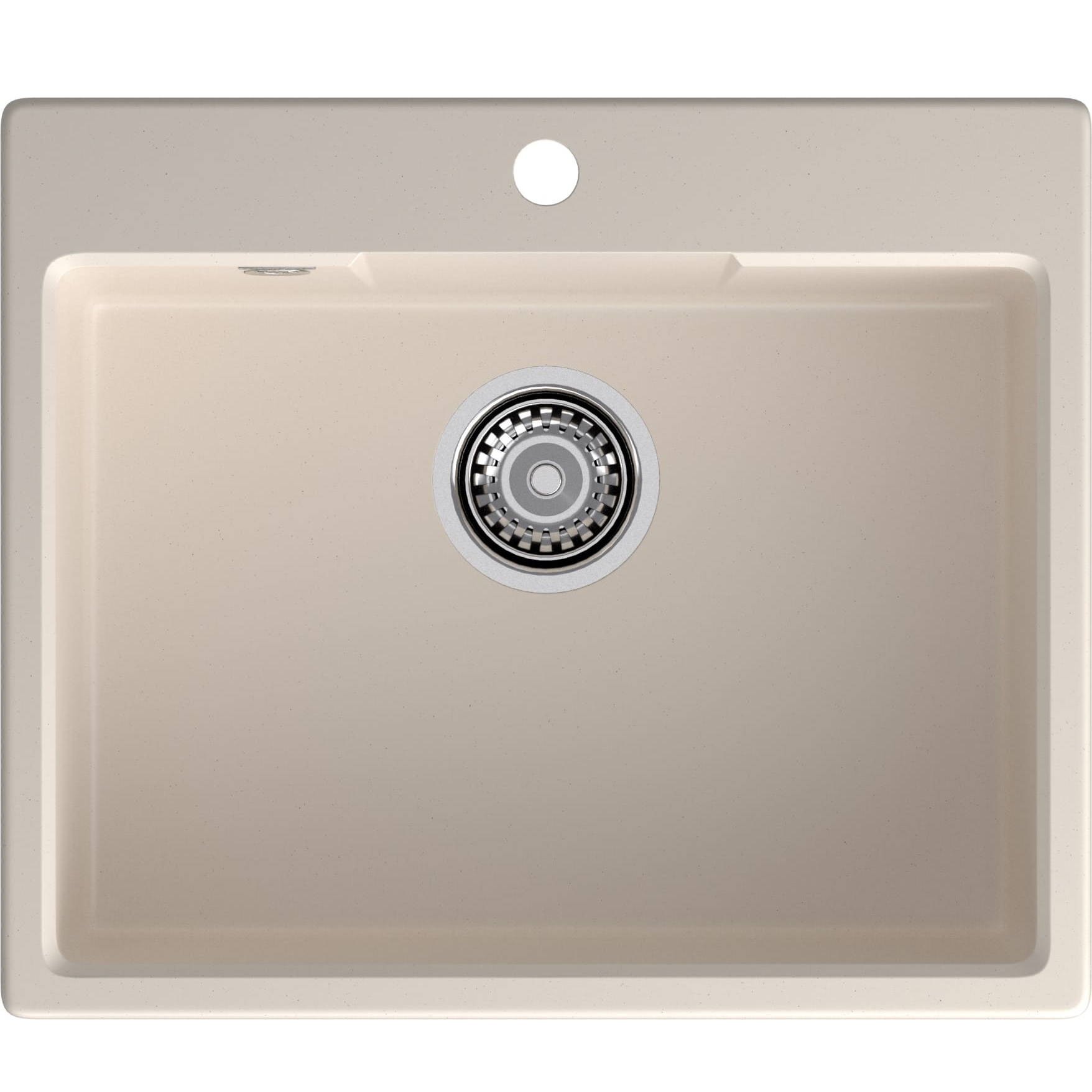 Кухонная мойка GRANFEST URBAN 658 white