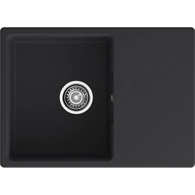 Кухонная мойка GRANFEST URBAN 668L black