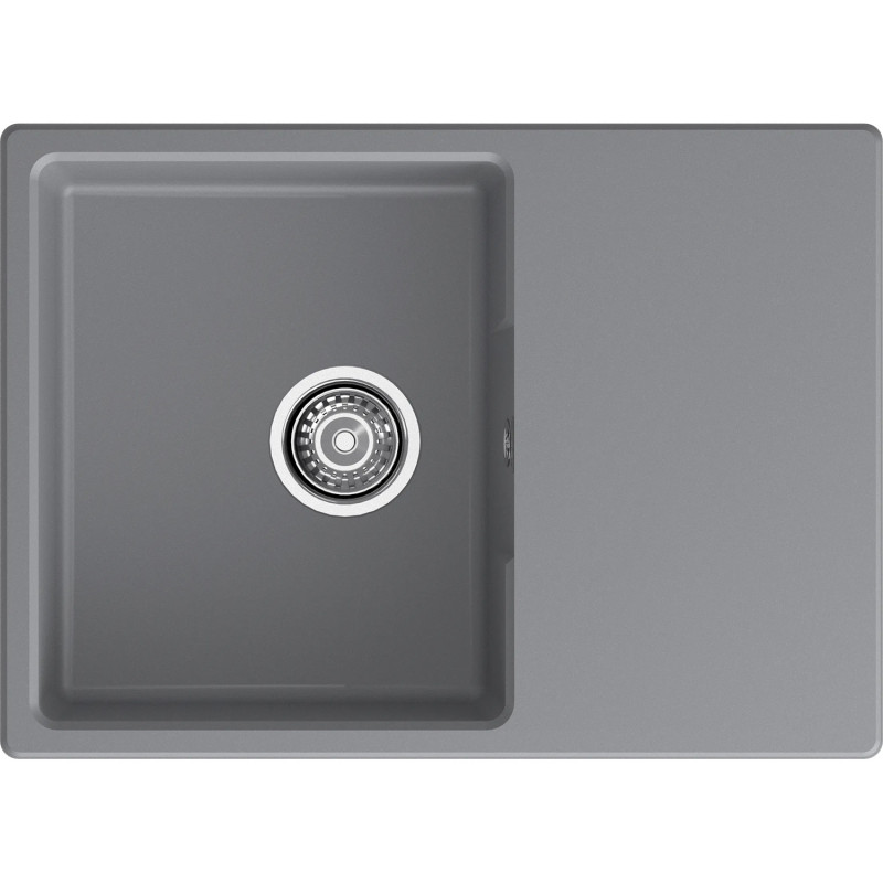 Кухонная мойка GRANFEST URBAN 668L dark gray