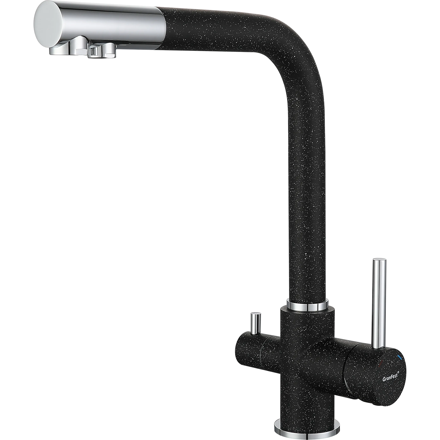 Смеситель GRANFEST 3611 black