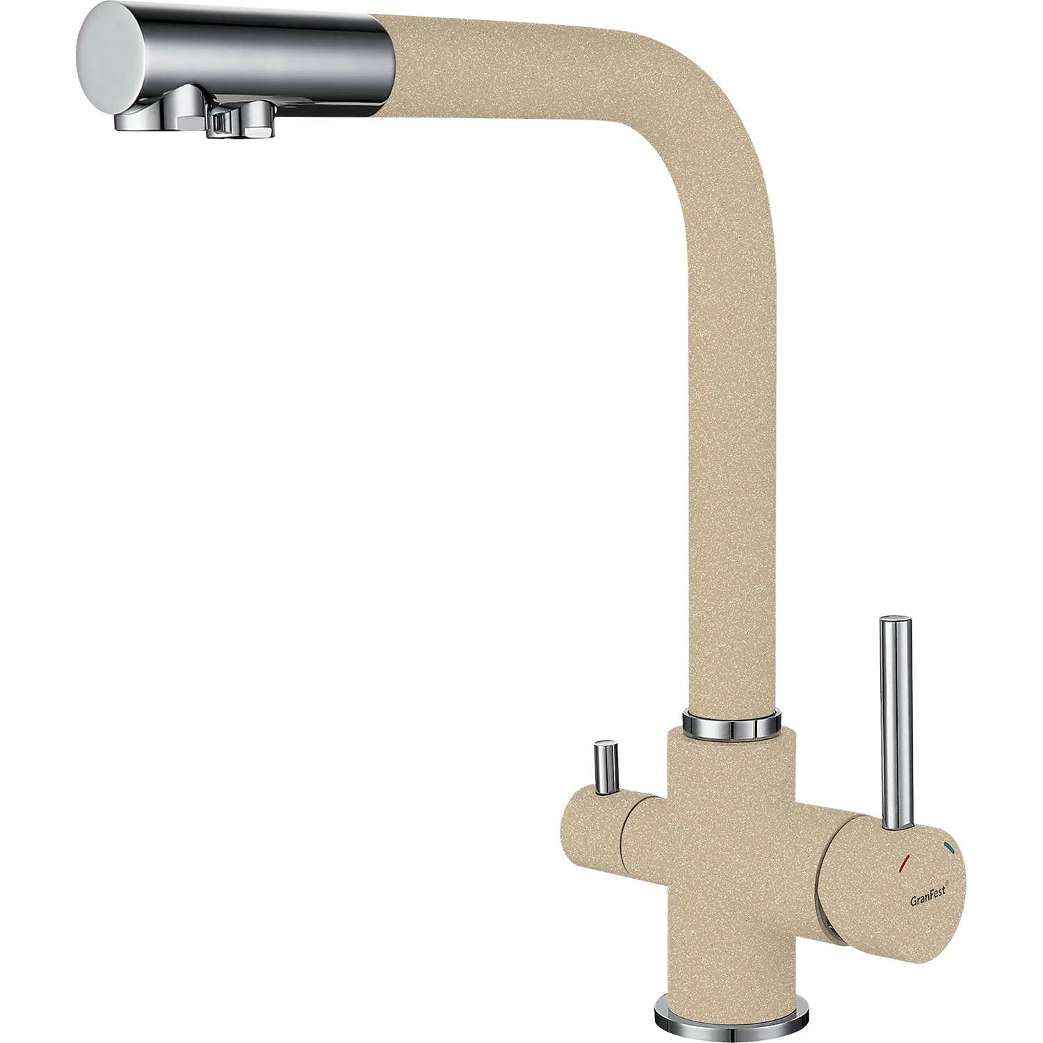 Смеситель GRANFEST 3611 cashmere
