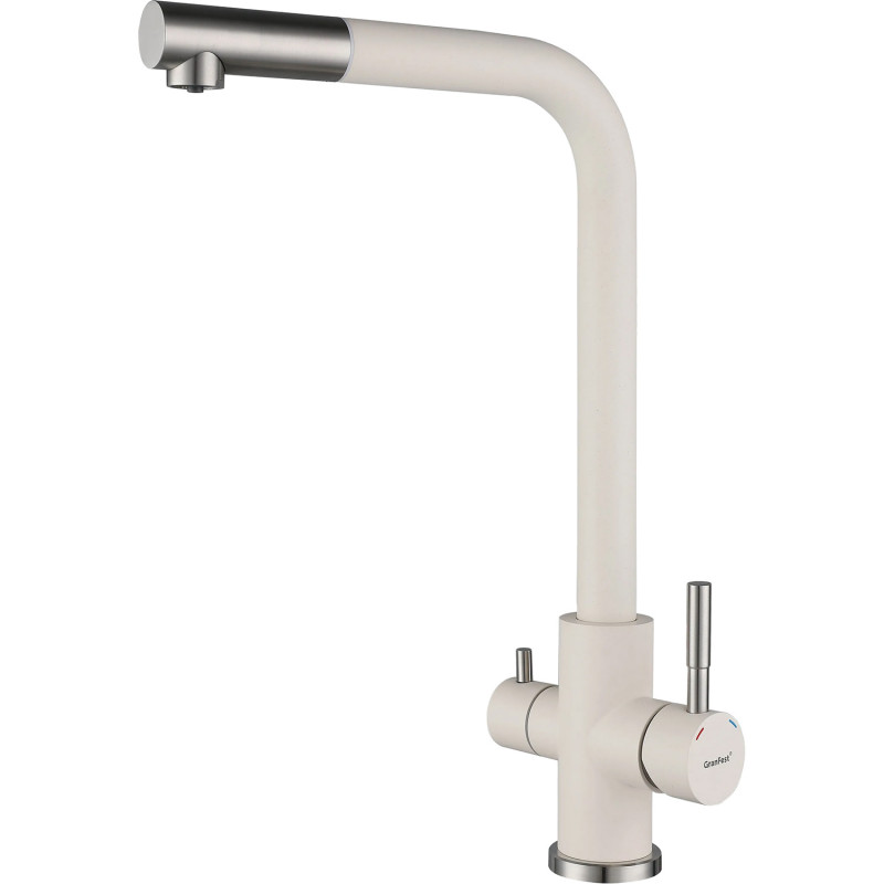 Смеситель GRANFEST GF-Z-5421 white