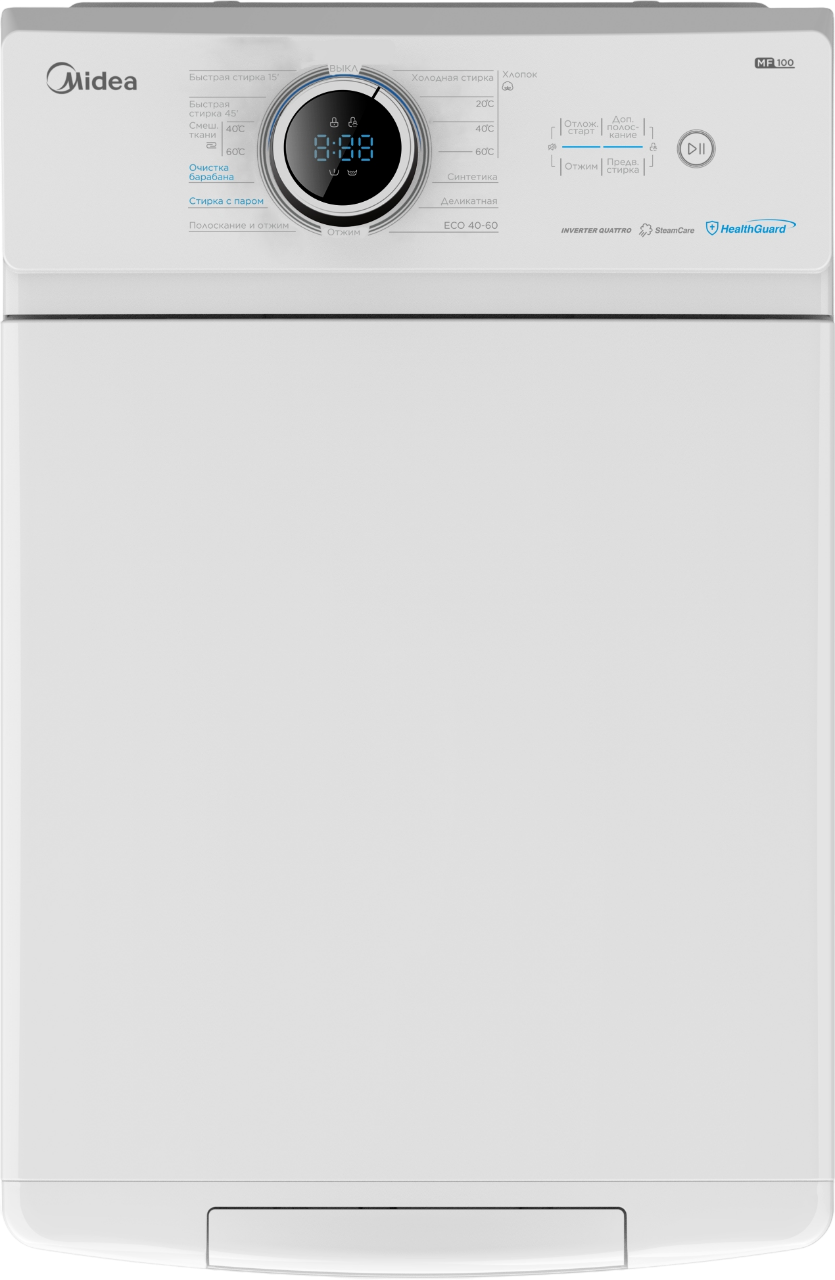 Стиральная машина Midea MF100T80BS/W-RU