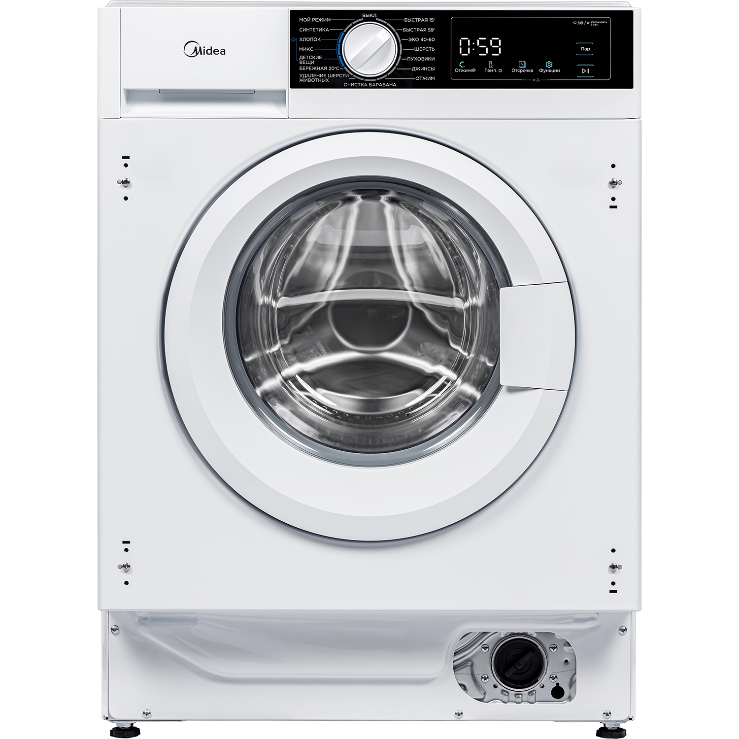 Встраиваемая стиральная машина MIDEA MFA06W80B/W