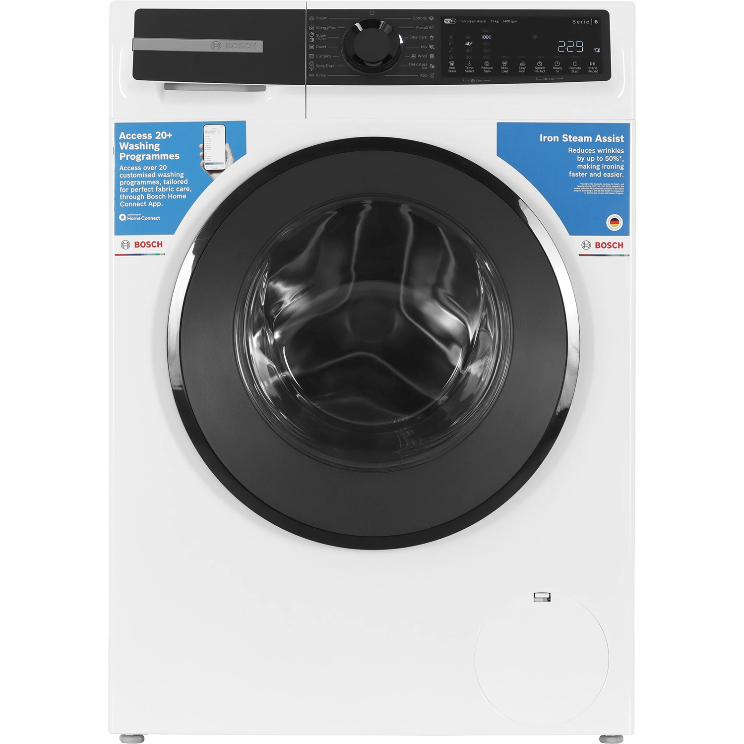 Отдельностоящая стиральная машина BOSCH WGK264Z0ME